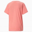 Camiseta Puma Feminina Polister EVOSTRIPE TEE Coral
