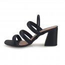 Sandlia Dakota Feminina Salto Grosso Z9452 Preto