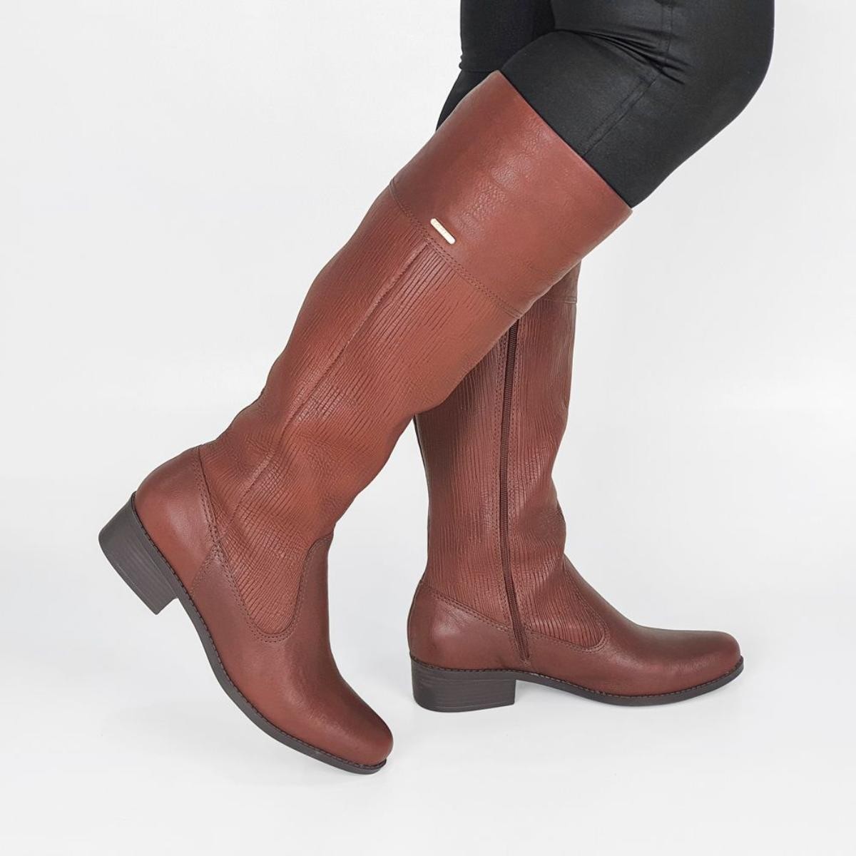 Bota Bottero Feminina de couro Montaria 335101 | Margil