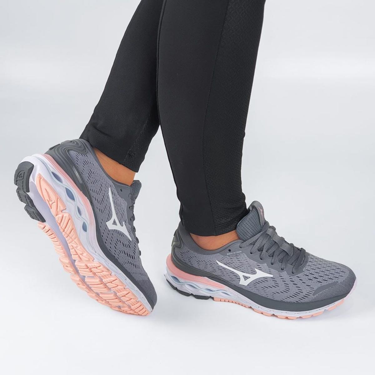 Tênis Mizuno Feminino Wave Nitron Corrida | Margil Calçados