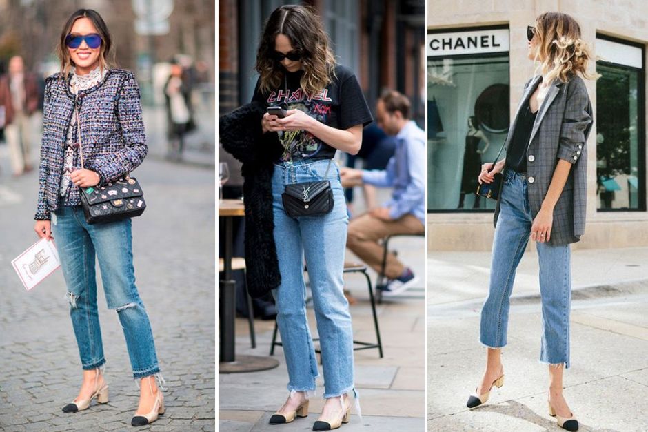 Como usar sapatos slingback