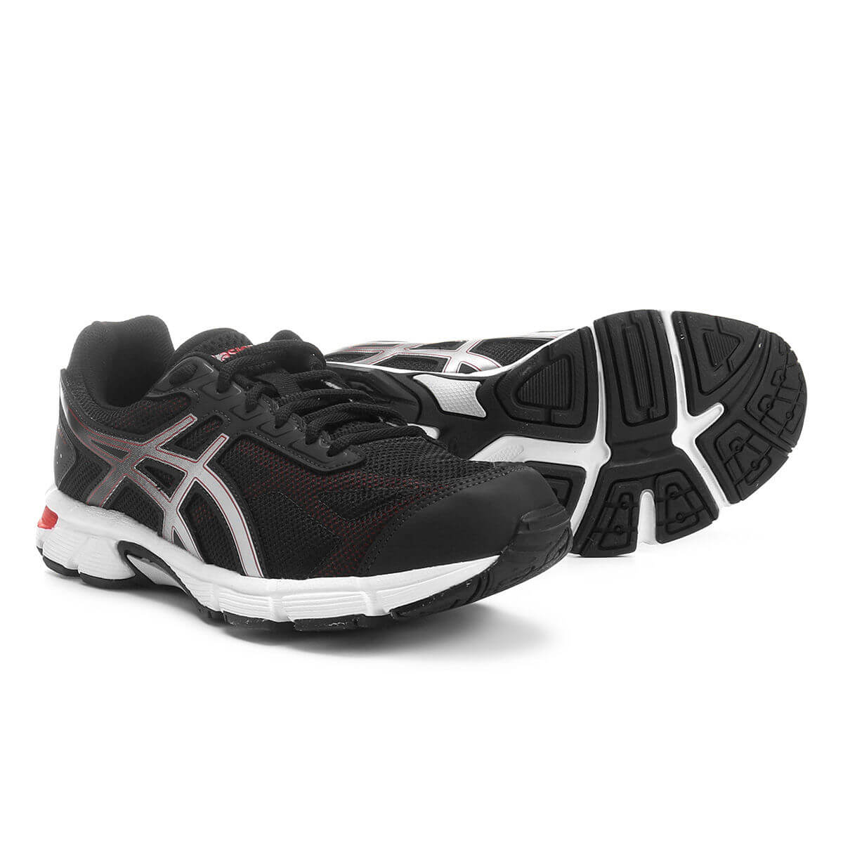 tenis feminino asics preto