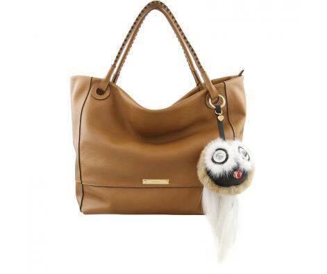 bolsa luz da lua bege