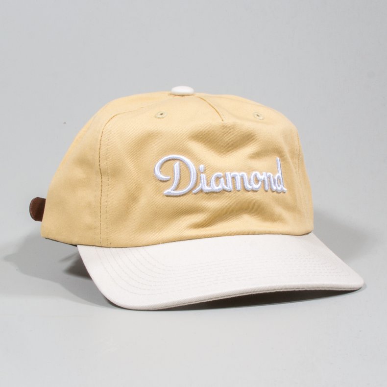 BONÉ DIAMOND CHAMPAGNE STRAPBACK