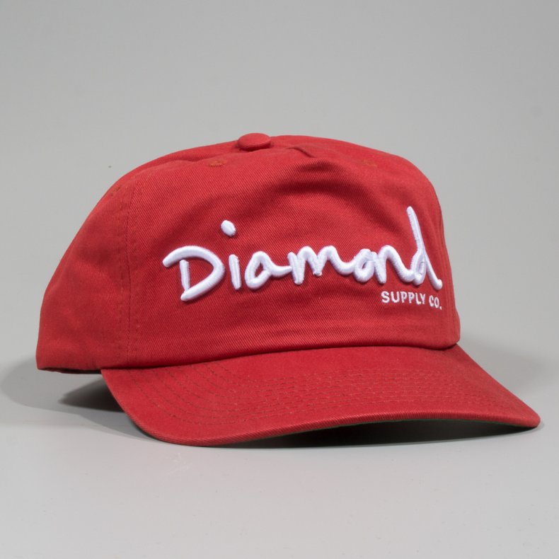 BONÉ DIAMOND OG SCRIPT SNAPBACK