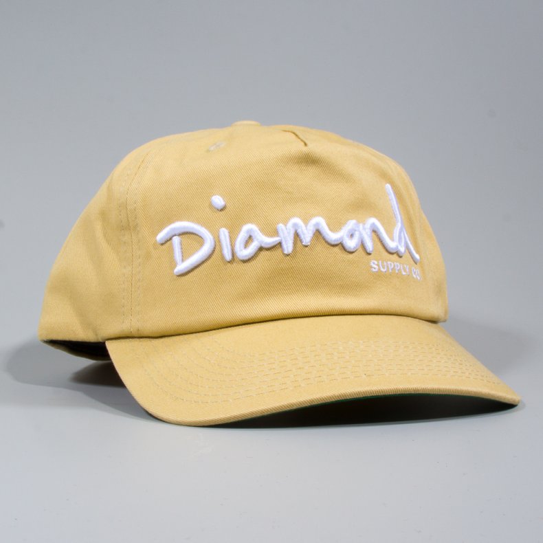 BONÉ DIAMOND OG SCRIPT SNAPBACK