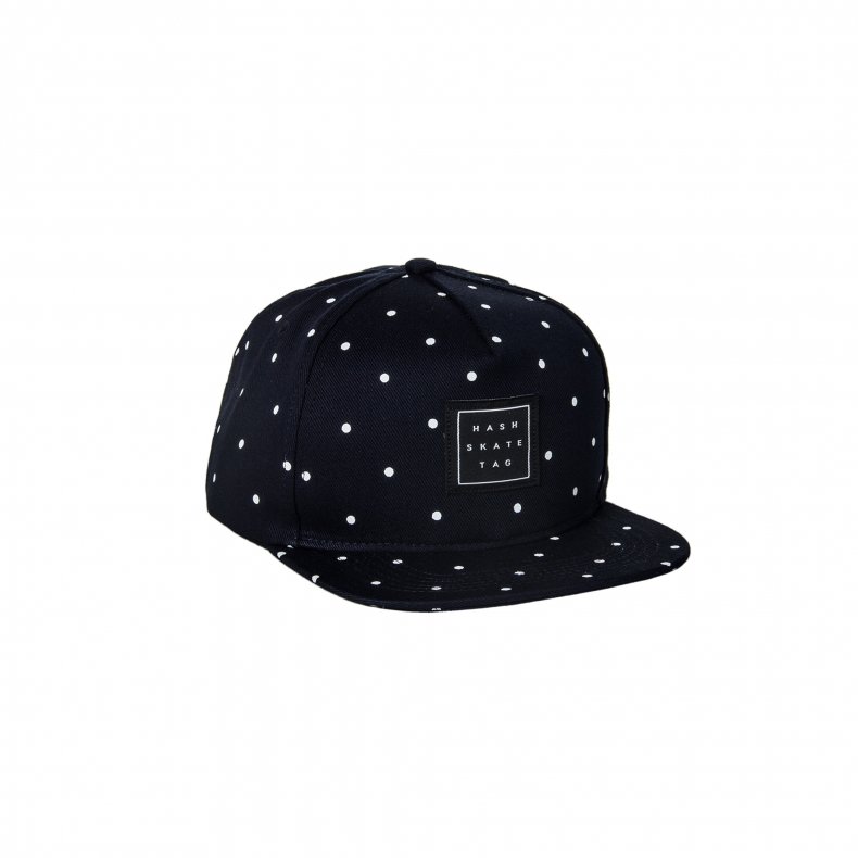 BONE HASHSKATETAG SNAPBACK POA MARINHO/BRANCO