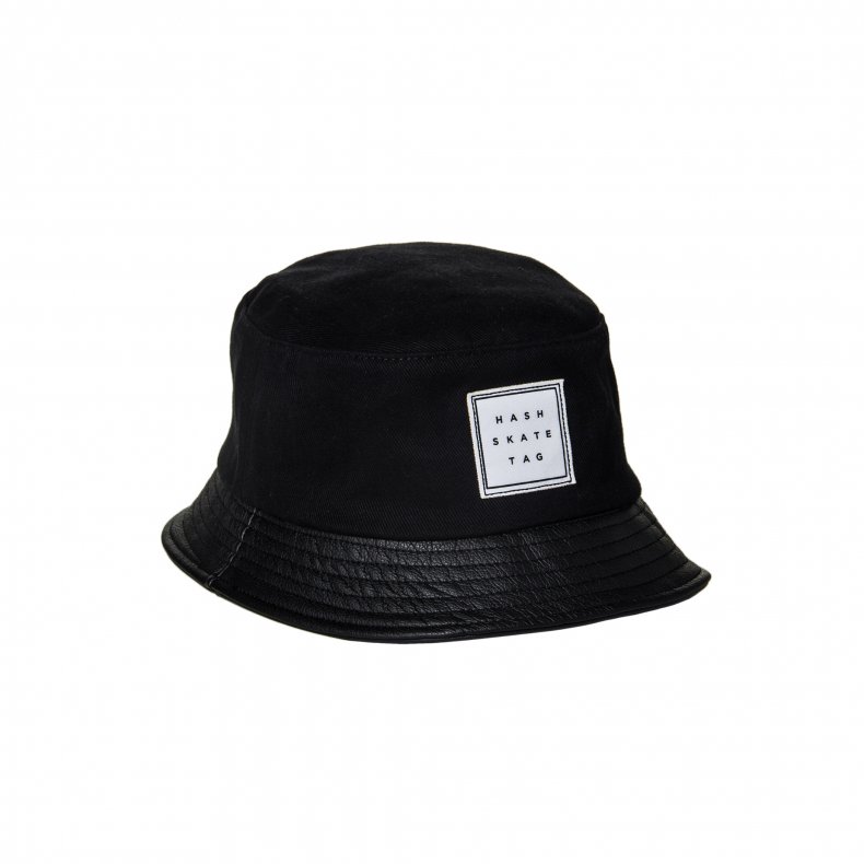 BUCKET HAT HASHSKATETAG ABA COURO SINTÉTICO