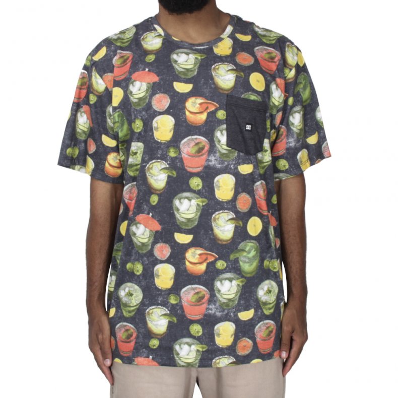 CAMISETA DC SHOES COMBO PRINT COCKTAIL