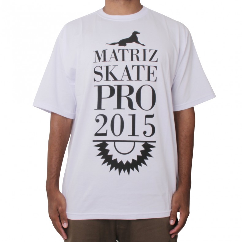 CAMISETA MATRIZ SKATE PRO 2015