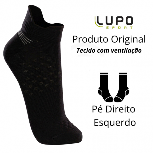 Meia Lupo Dry Cano Curto Anti Bolha 15570 15570 - COMPRE na MilShoes ...