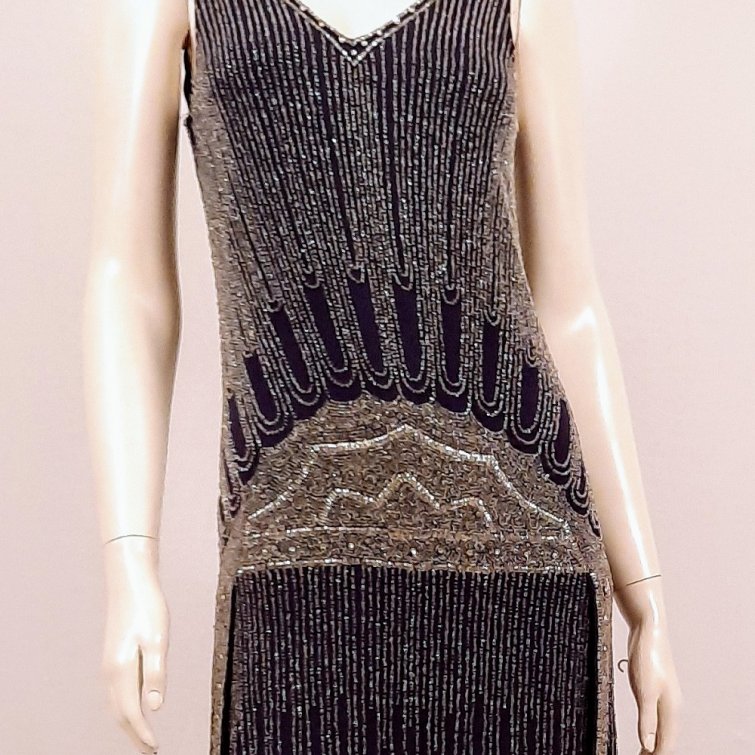 vestido canutilho