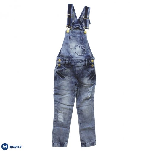 jardineira jeans longa plus size