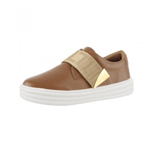 Tênis Luz da Lua Couro New Ridge Marrom