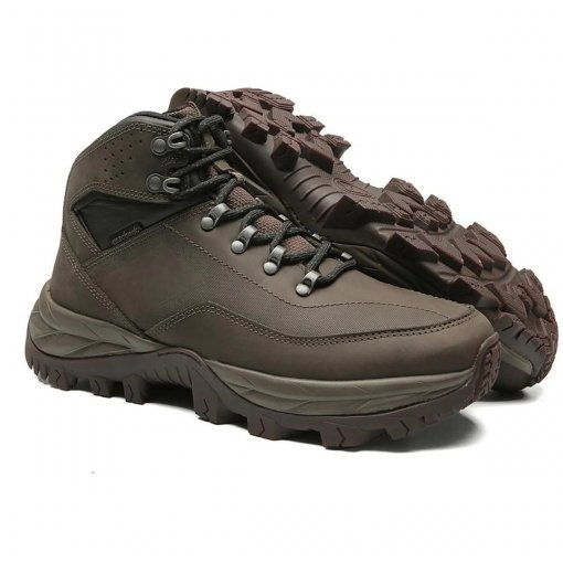 Bota Motors Cano Alto Macboot Savara 06 Cinza
