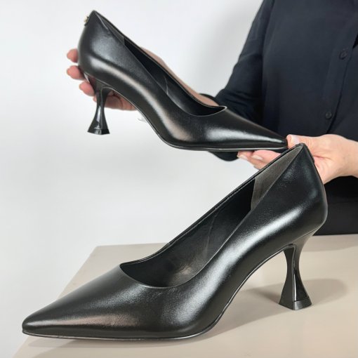 Scarpin Preto Scarpin Social Scarpin Salto Fino Sapato Alto