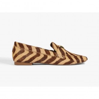 Mocassim Couro Zebra Natural Schutz S2071002210035 | Modatto Shoe