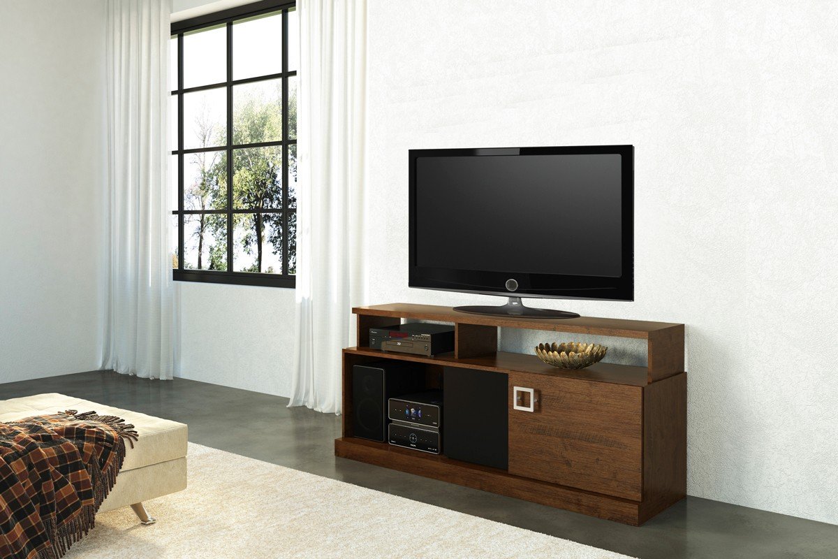 Rack Union HB Móveis MDP 100