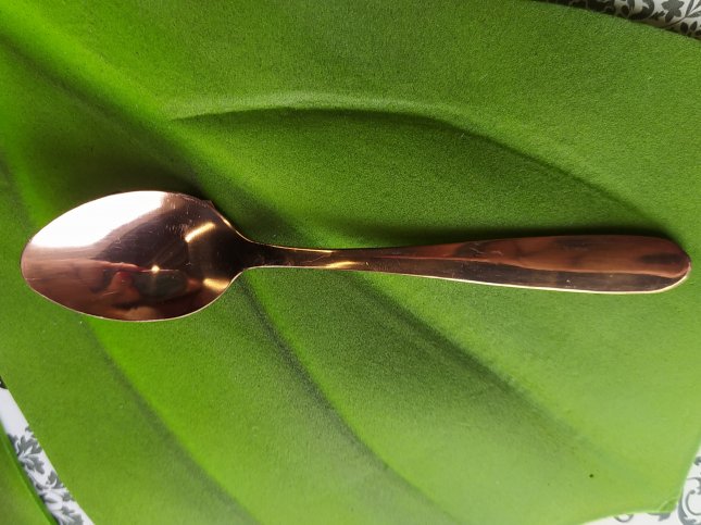 COLHER DE MESA INOX ROSE GOLD