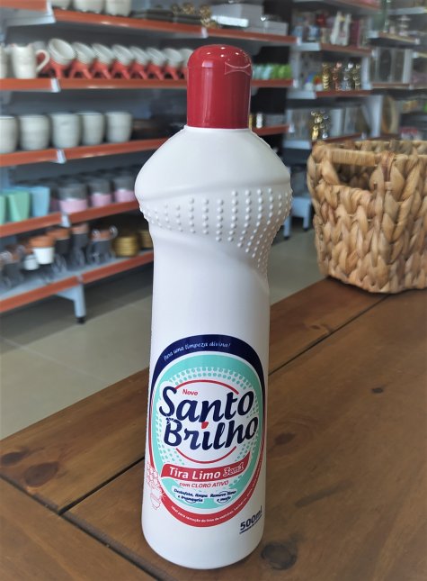 TIRA LIMO 3 EM 1 500ML SANTO BRILHO