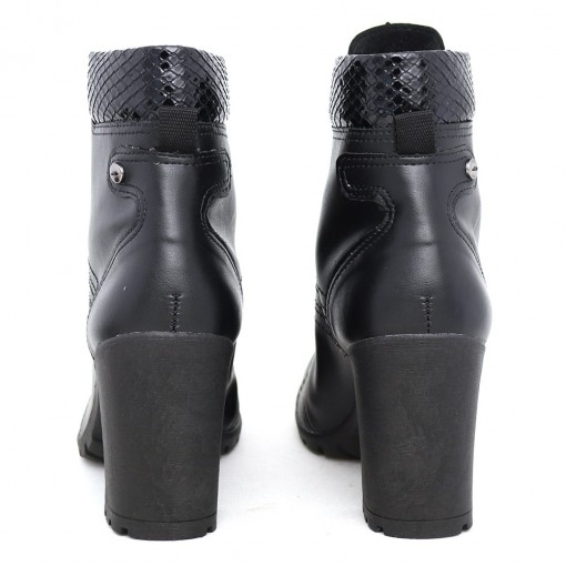 coturno dakota salto alto preto