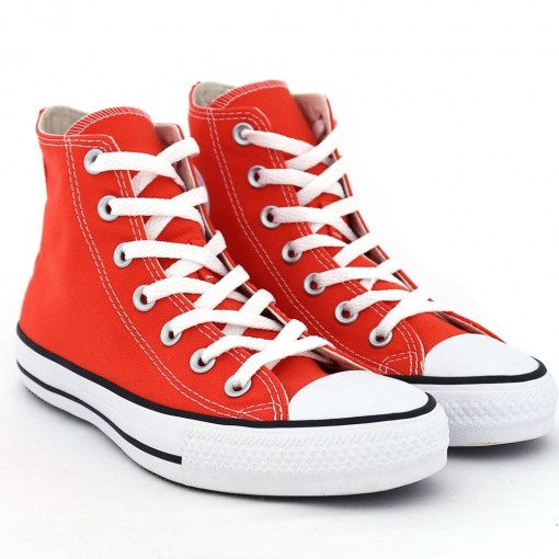 all star vermelho cano longo