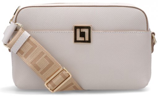 Bolsa Tiracolo Media Luz da Lua Couro Tramada 2000504 | Napolitana