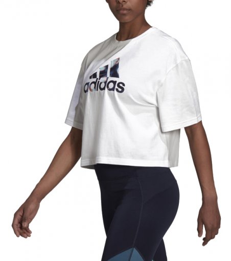 T-Shirt Adidas Donna You for You Cropped | Sport Center Siena