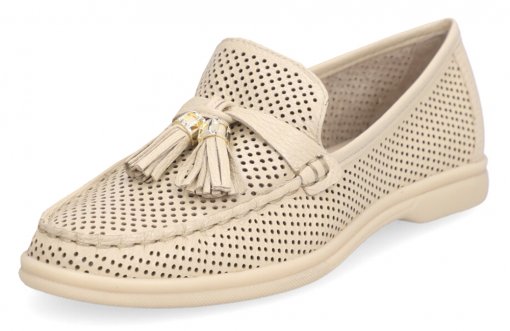 Mocassim Luz da Lua New Ridge Couro 60590002 Napolitana Calçados