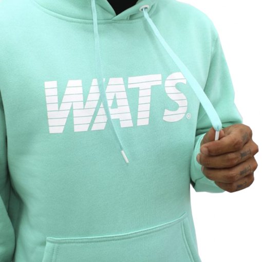 moletom com capuz mint green