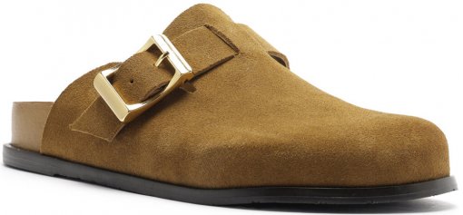 あゆ Mule Clog Arezzo Acamurçada Fivela A136460009 | Napolitana Calçados