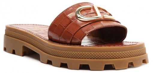 Sandália Salto Baixo Sandalia Tratorada Schutz Tamanco Schutz