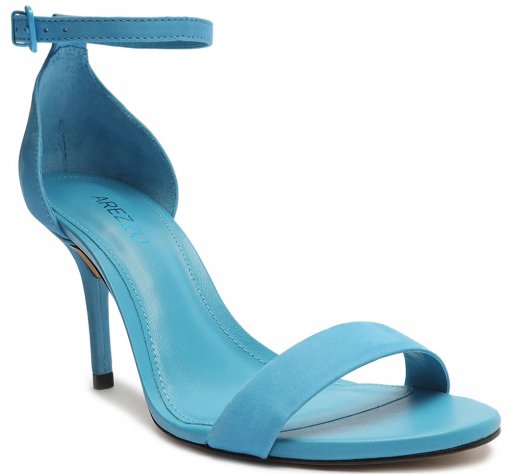 Sandalia Arezzo Salto Fino Couro A026950026 Napolitana Calçados