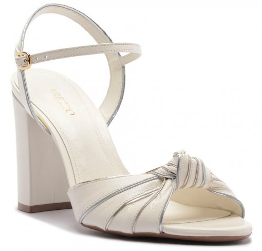 Sandalia Arezzo Salto Bloco Nó A102810318 Napolitana Calçados - Main Image