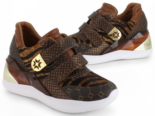 Compre Slip On Luz da Lua em Couro Caramelo Luz Da Lua Online