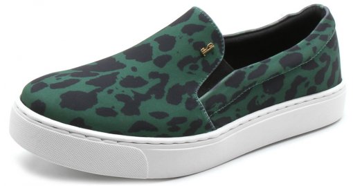 tenis slip on estampado