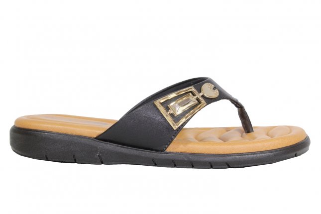 chinelo comfortflex preto