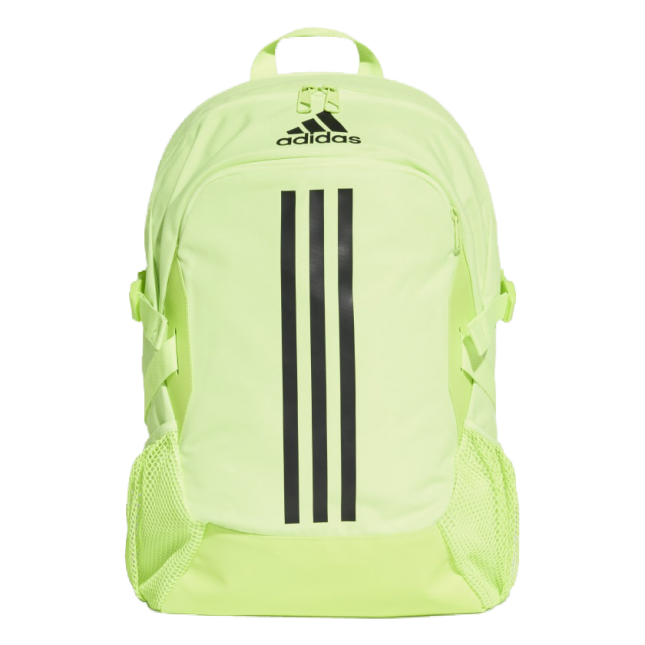 mochila adidas verde fluorescente