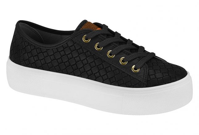 tenis casual moleca preto