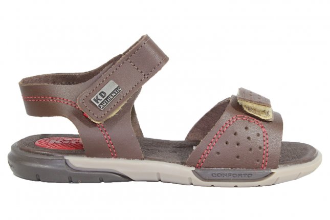 Papete Kidy Marrom com Velcro