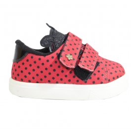 tenis molekinha vermelho