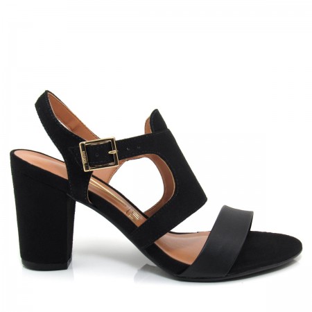 Sandália Feminina Vizzano 6262235 Salto Bloco Sandália Feminina Vizzano 6262235 Salto Bloco