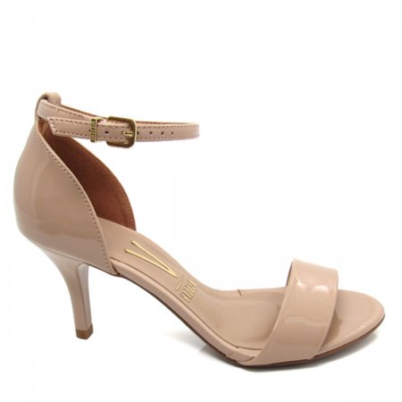 sandália salto fino medio