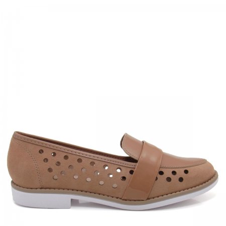 Sapato Mocassim Feminino Beira Rio 4170117 Perfurado Sapato Mocassim Feminino Beira Rio 4170117 Perfurado