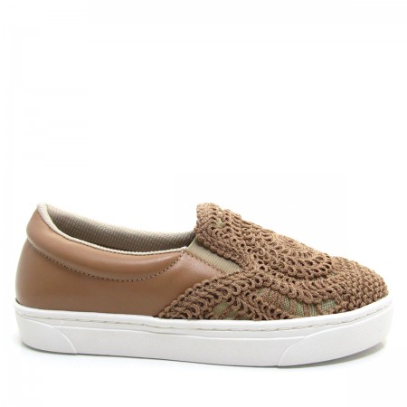 tenis couro casual feminino