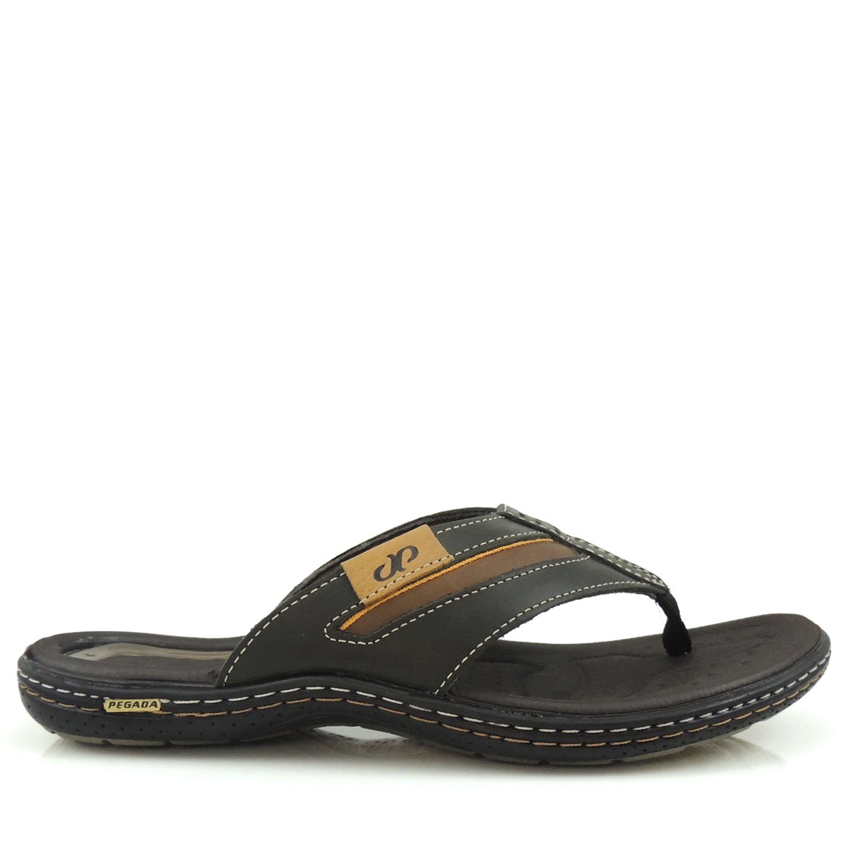 sandália pegada tira lateral