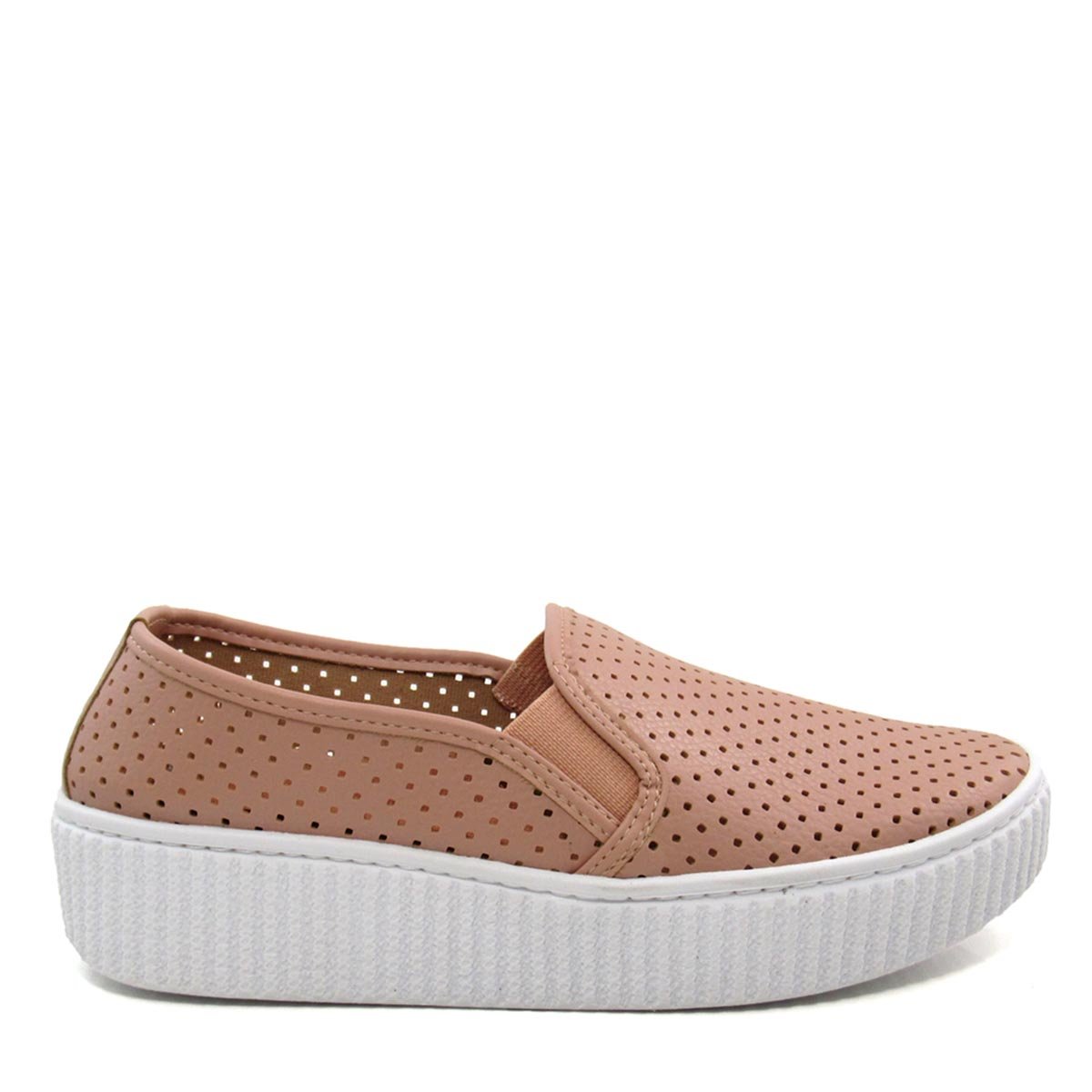 tenis slip on flatform feminino