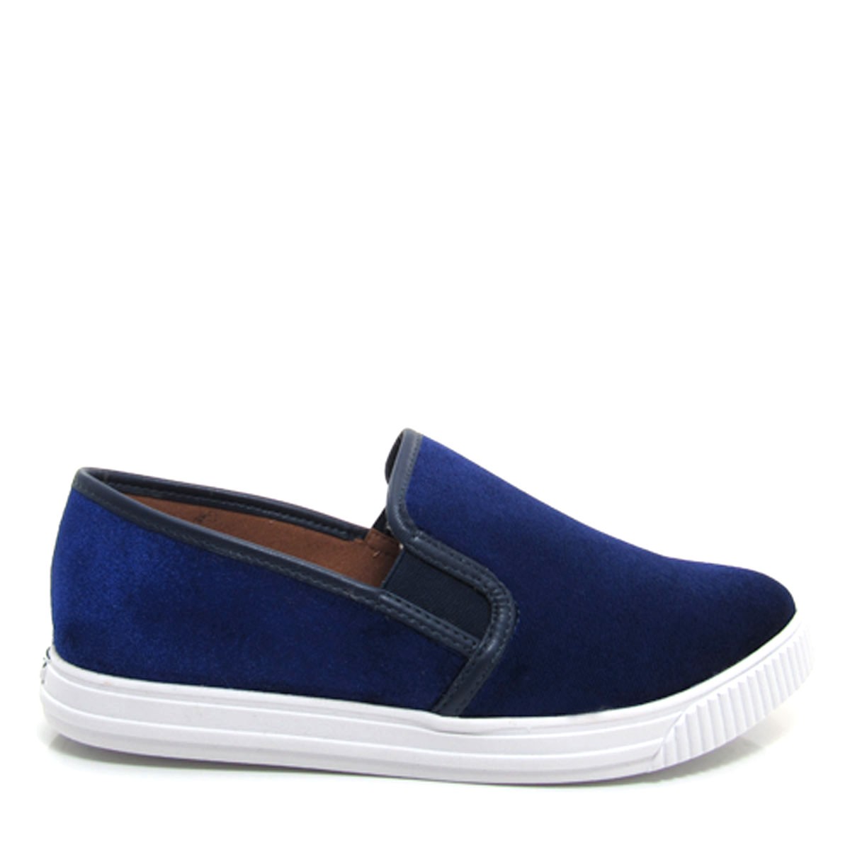 tenis vizzano azul veludo