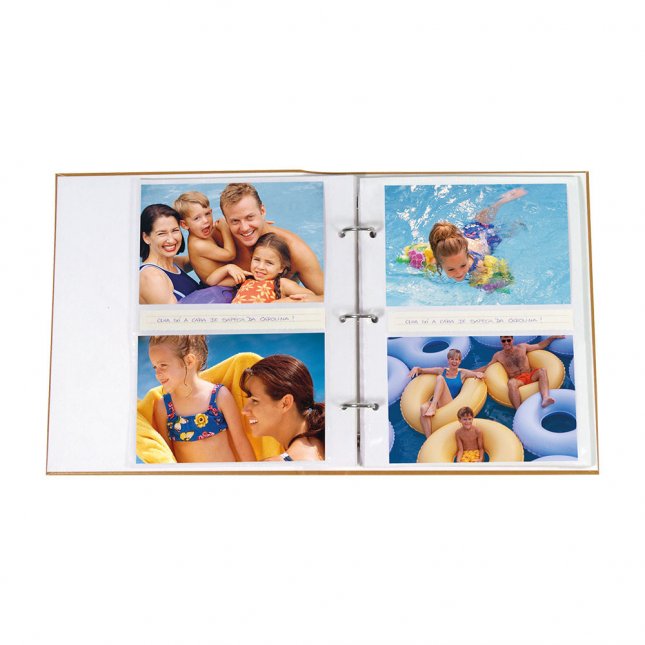 Album Photo Floral Hama – 200 Photos 10x15 Cm, 100 Pages, Avec Pochettes Et Espace Pour Légendes