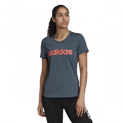 camiseta adidas feminina poliester